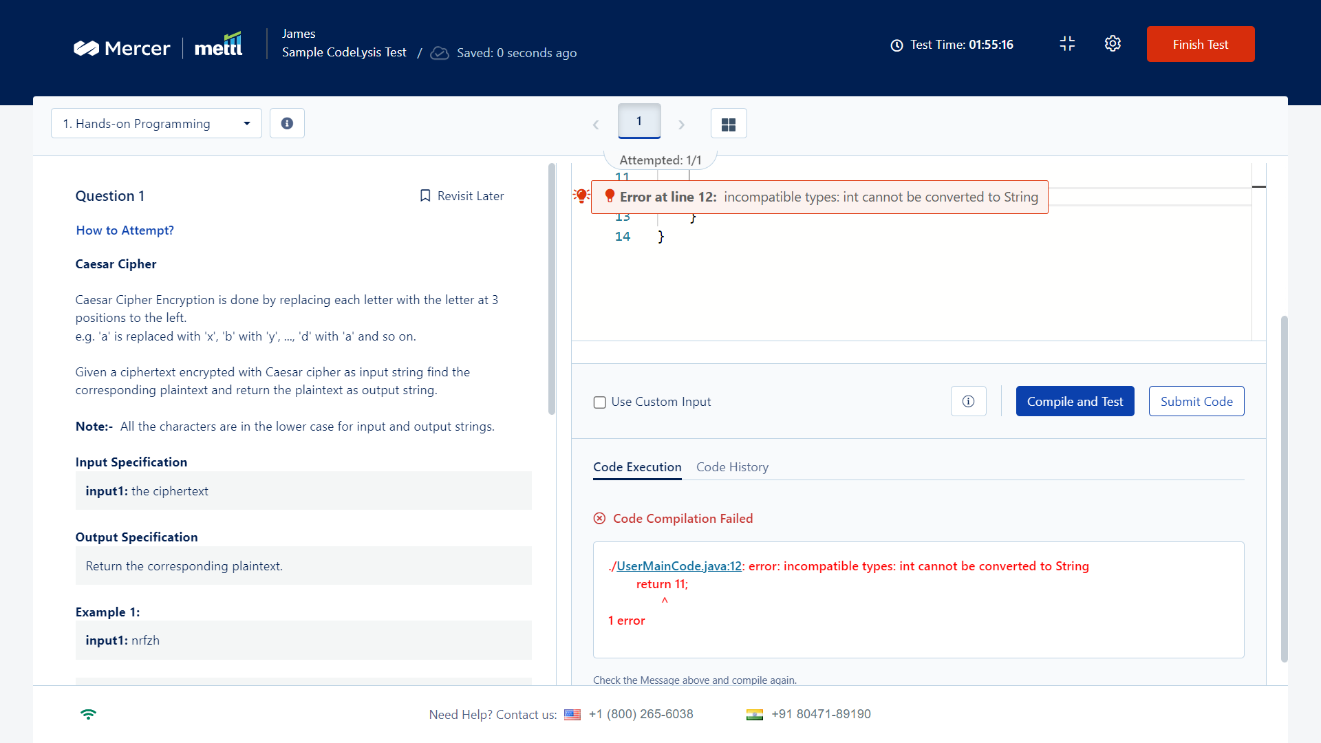 All About Coding Simulators In Mettl