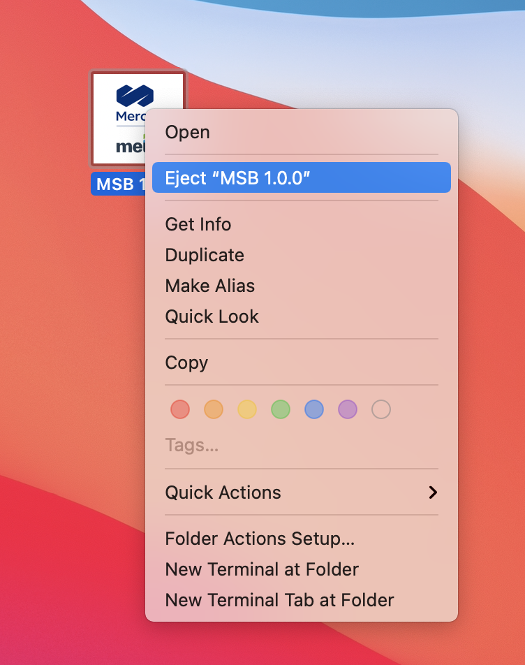 Install MSB for Mac
