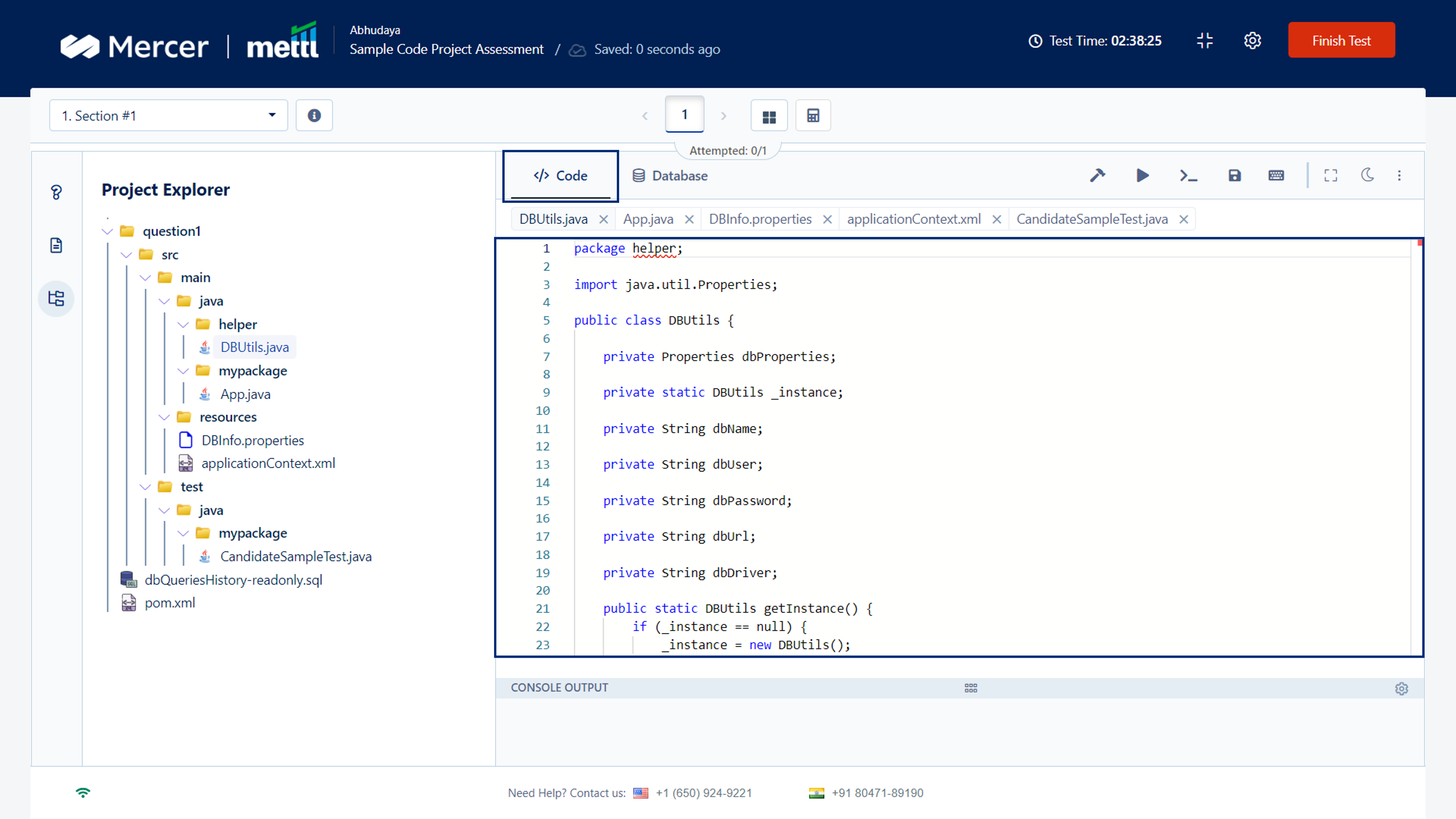 Test Taker Experience On Our Application Development Environment